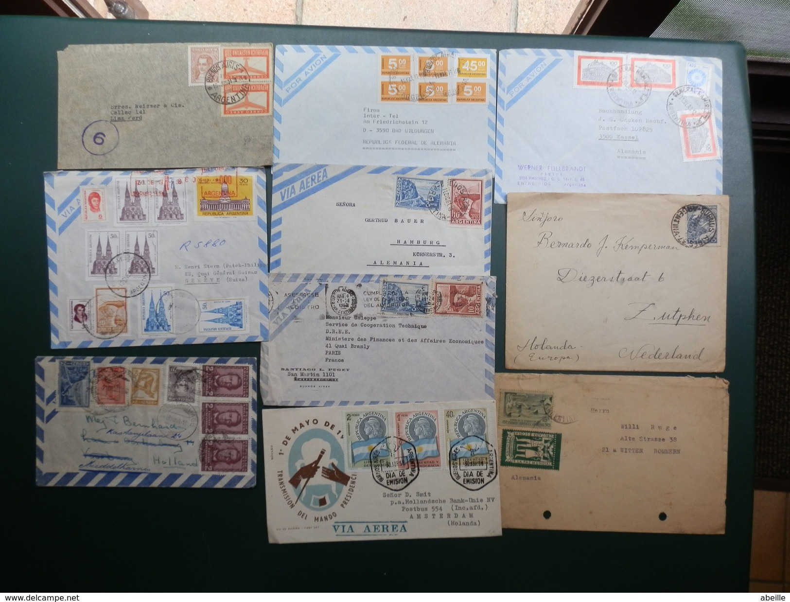 Kartonnendoos7/LOT 277    32  DOC. + LETTERS   CHILI - Collections, Lots & Séries