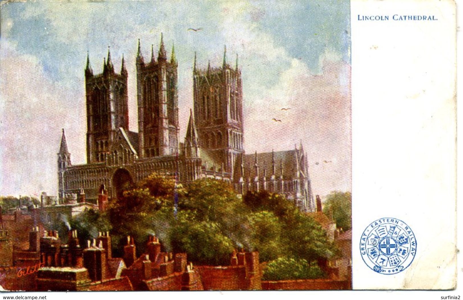 GREAT EASTERN RAILWAY OFFICIAL - LINCOLN CATHEDRAL - Lincoln