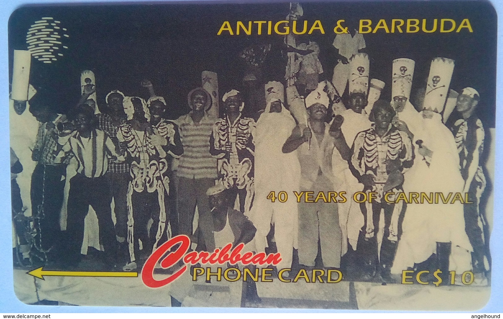 EC$10 Long Ghost Troupe 181CATA - Antigua Et Barbuda