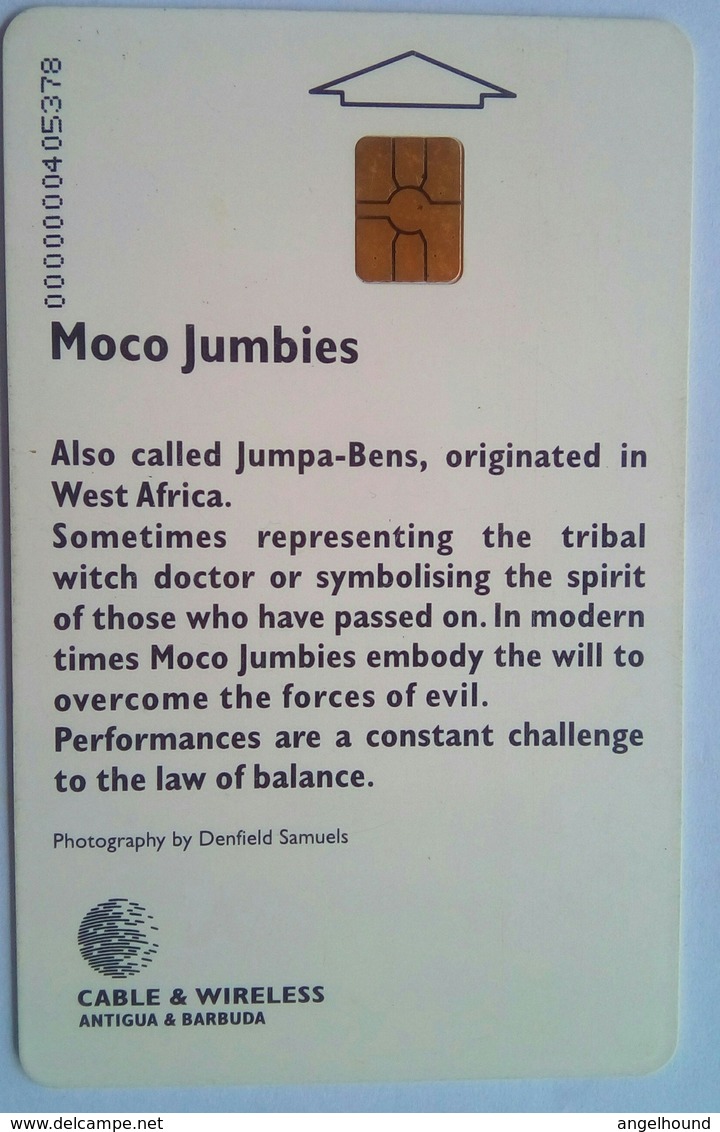 EC$20 Moco Jumbies Chip Card - Antigua En Barbuda