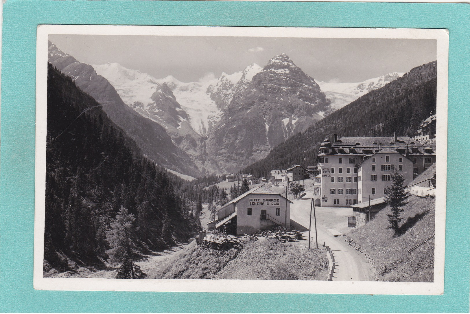 Old Postcard Of Gruppo Dell Ortier Trafoi,Hotel Posta, Italy,Posted,N43. - Other & Unclassified