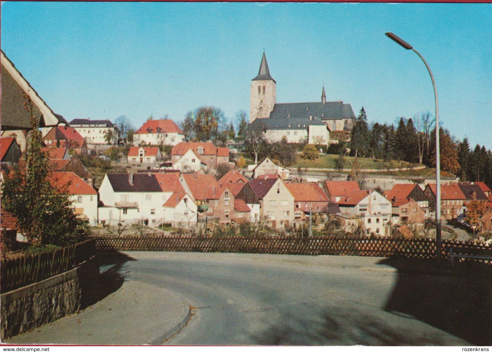 Grote Kaart Grand Format 3539 Nordrhein-Westfalen Brilon O-Marsberg Mit Stiftskirche Duitsland Deutschland Germany - Brilon