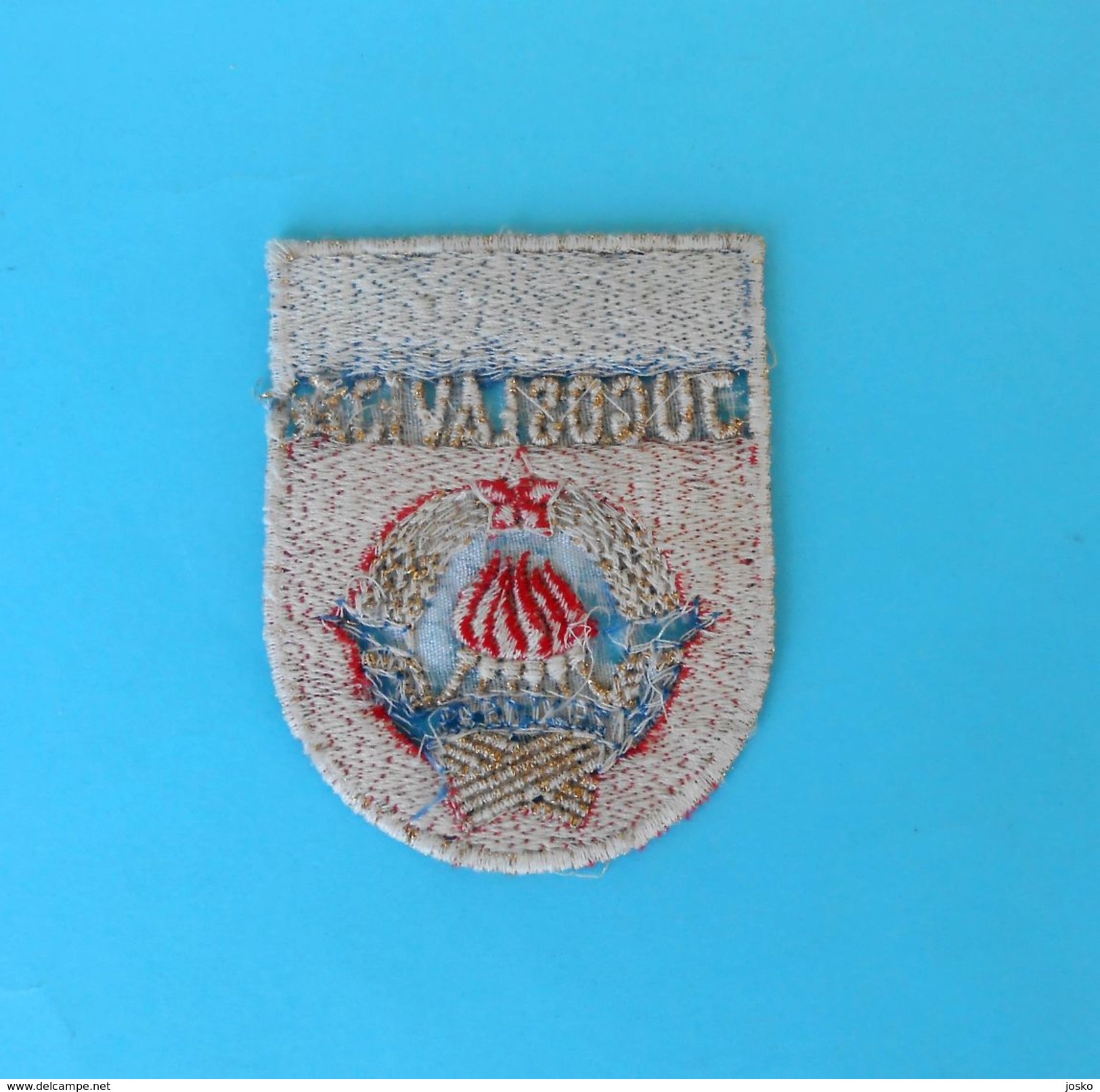 YUGOSLAVIA NATIONAL FOOTBALL TEAM (FSJ) Original Vintage Official Patch * Soccer Fussball Calcio Yougoslavie Jugoslawien - Sonstige & Ohne Zuordnung