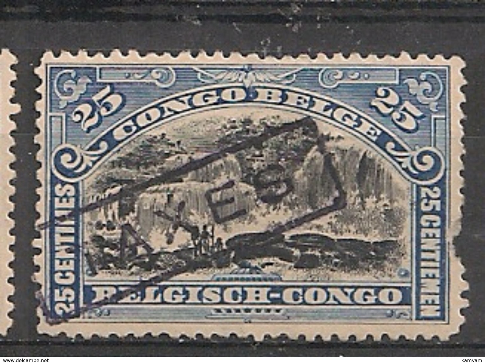CONGO TX 34 T13.5*13.5 No Gum - Used Stamps