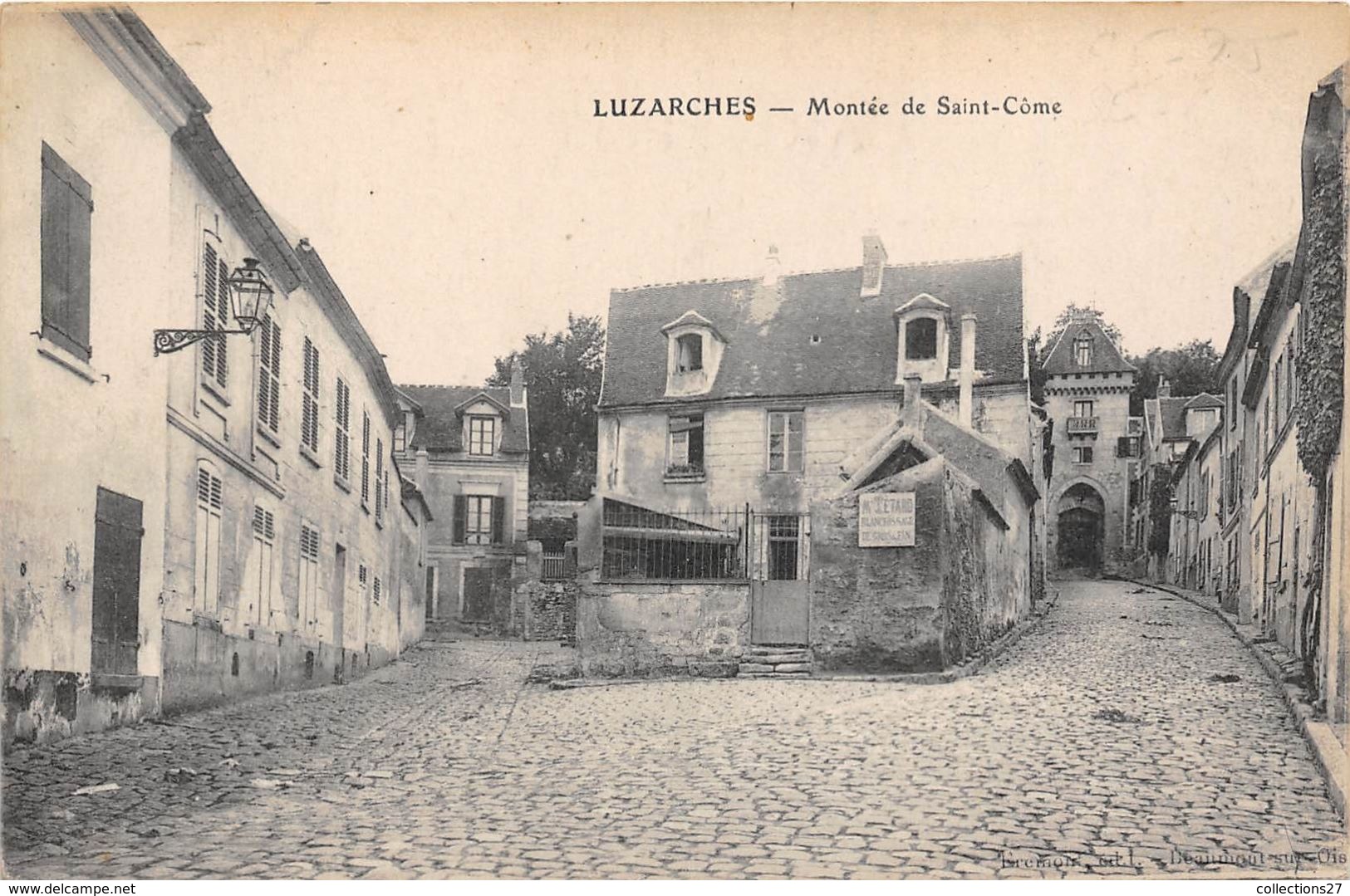 95-LUZARCHES- MONTEE DE SAINT CÔME - Luzarches