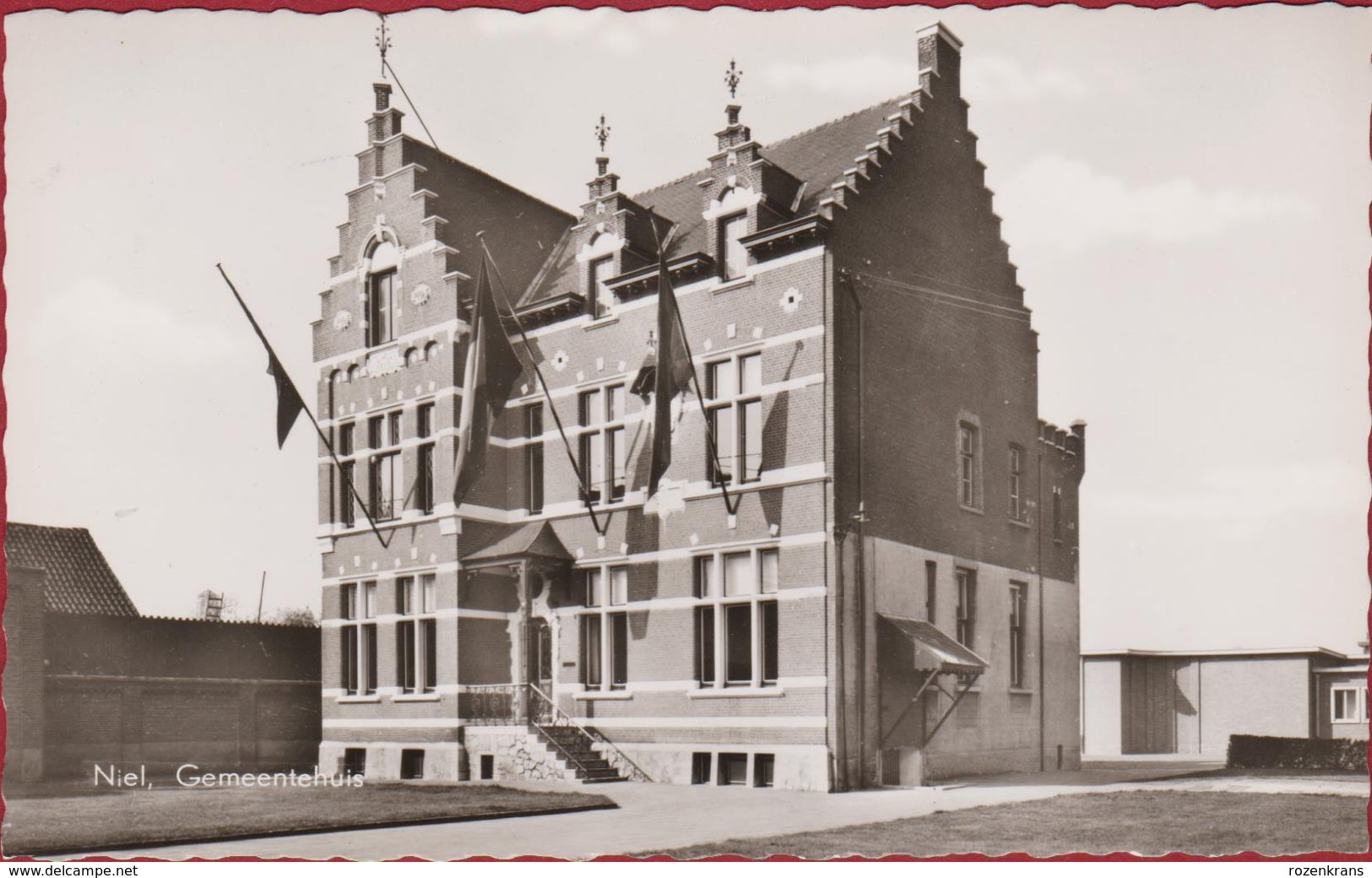 Niel Aan De Rupel Gemeentehuis (8.5 X 14 Cm) - Niel