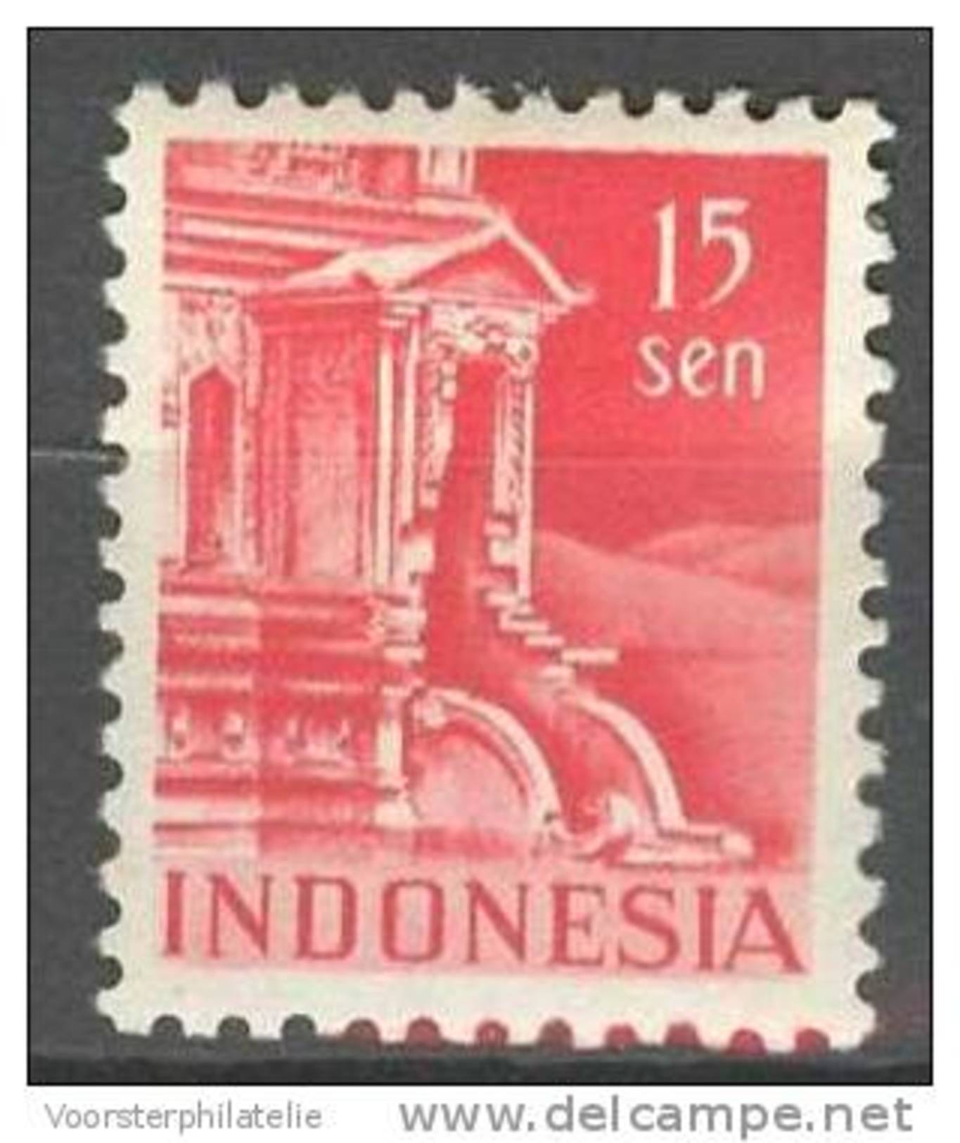 INDONESIA MNH ** 1949  ZBL 24 TEMPLES HOUSES TEMPELS TEMPLE - Indonesië