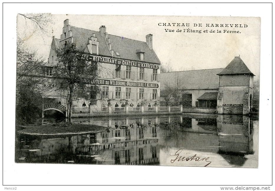 Château De Karreveld - Vue De L'Etang Et De La Ferme / Rotographie Belge - Molenbeek-St-Jean - St-Jans-Molenbeek