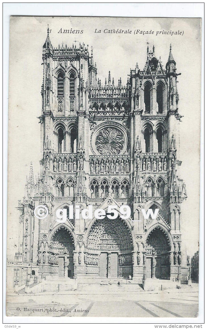 AMIENS - La Cathédrale (Façade Principale) - N° 21 - Amiens