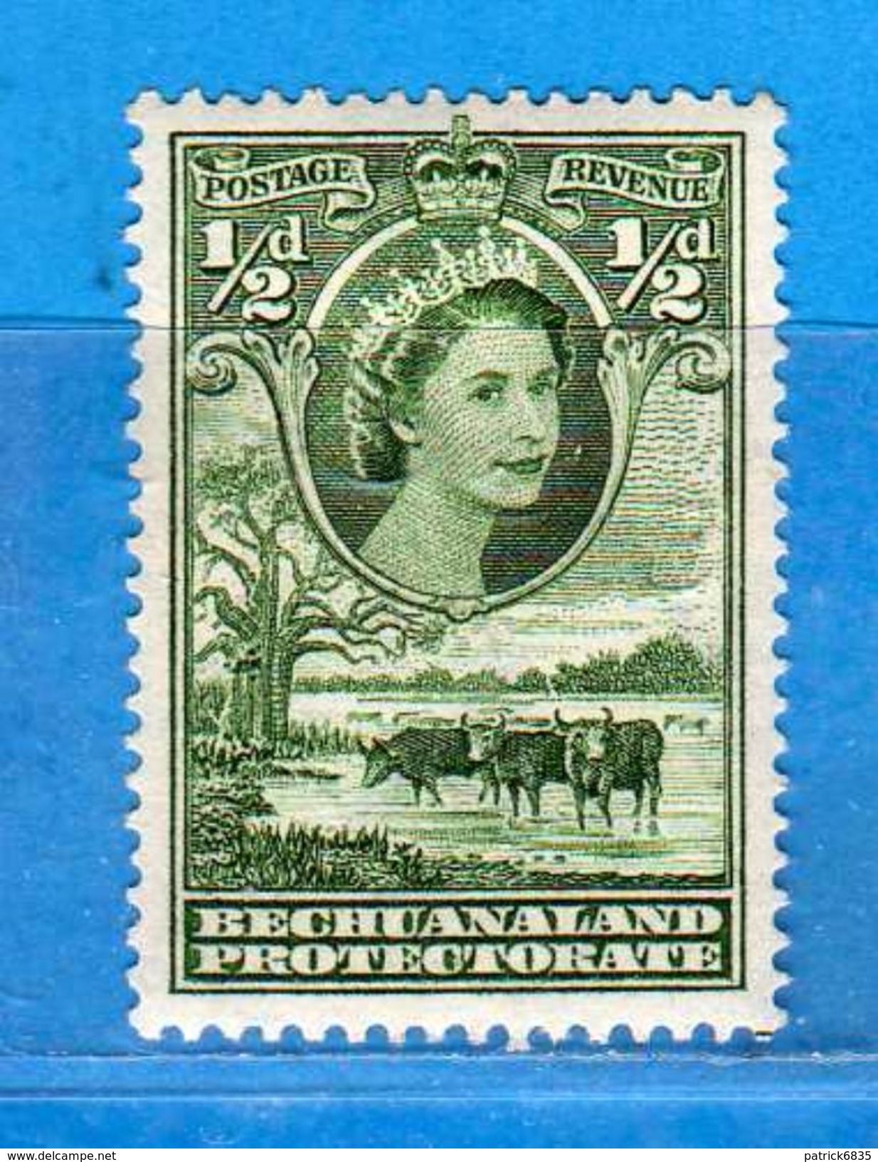 BECHUANALAND - 1954-58 **- . Yvert. 93. MNH.  NUOVI  Vedi Descrizione. - 1885-1964 Bechuanaland Protectorate