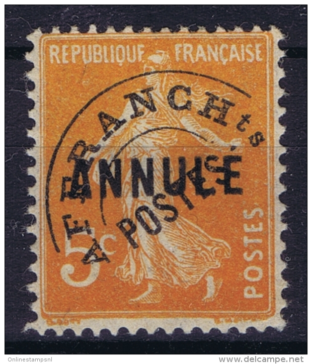 France Cours D'instruction Yv 50  Mau 44 MH/* Falz/ Charniere - Lehrkurse