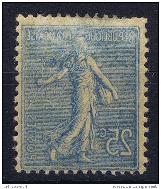 FRance Yv 132d  Recto Verso Impression Postfrisch/neuf Sans Charniere /MNH/** - 1903-60 Semeuse Lignée