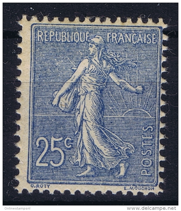 France : Yv 132 Postfrisch/neuf Sans Charniere /MNH/** - 1903-60 Säerin, Untergrund Schraffiert