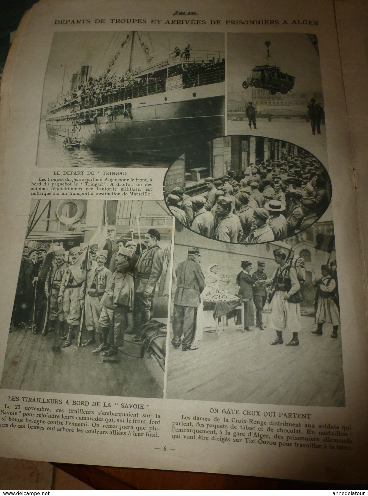 1916 J'AI VU :Femmes Mobilisées;Tirailleurs Africains;Staremiasto;Romagny;Haraucourt;Gondreville;Aviation;Nanteuil-le-H - Français