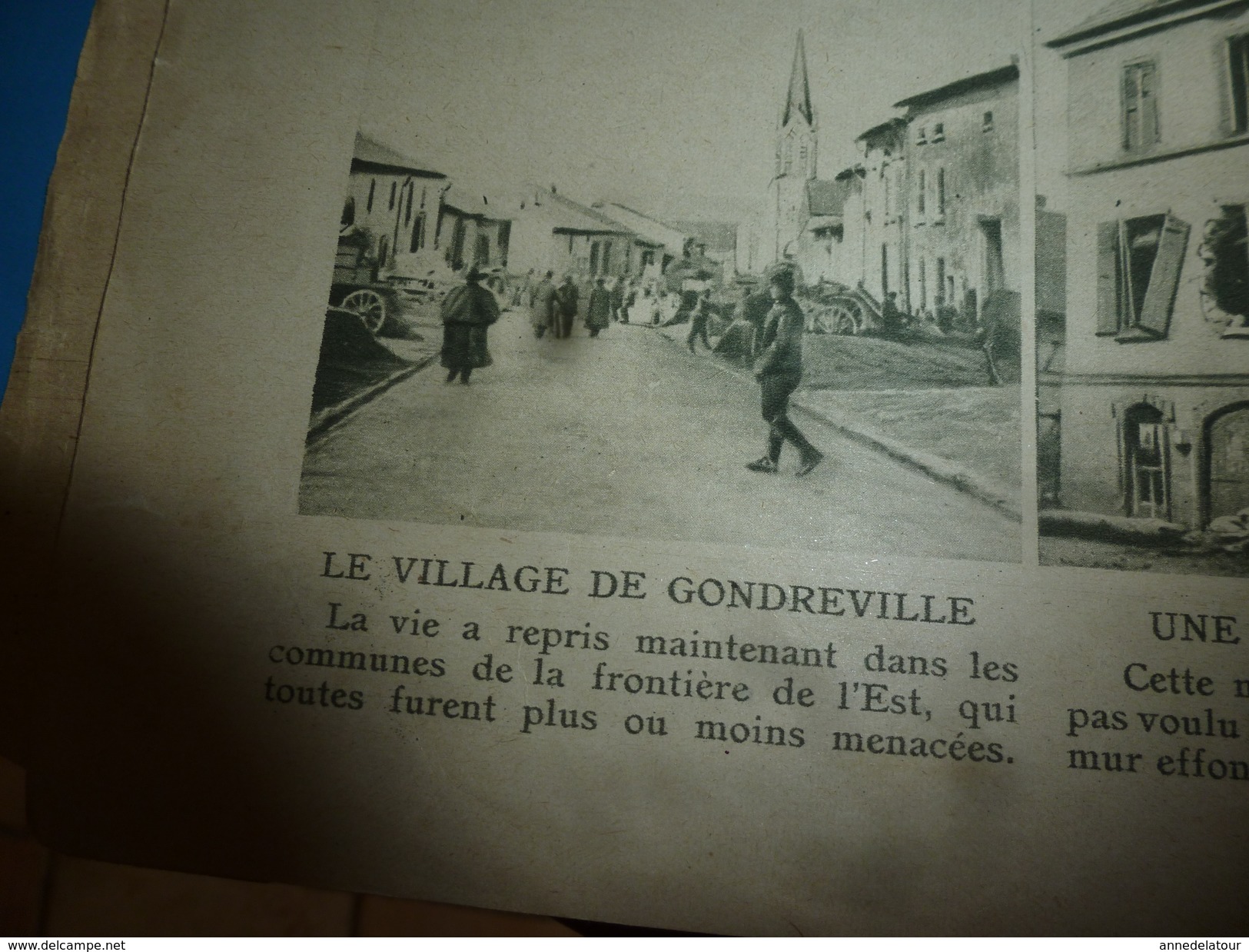 1916 J'AI VU :Femmes mobilisées;Tirailleurs africains;Staremiasto;Romagny;Haraucourt;Gondreville;Aviation;Nanteuil-le-H