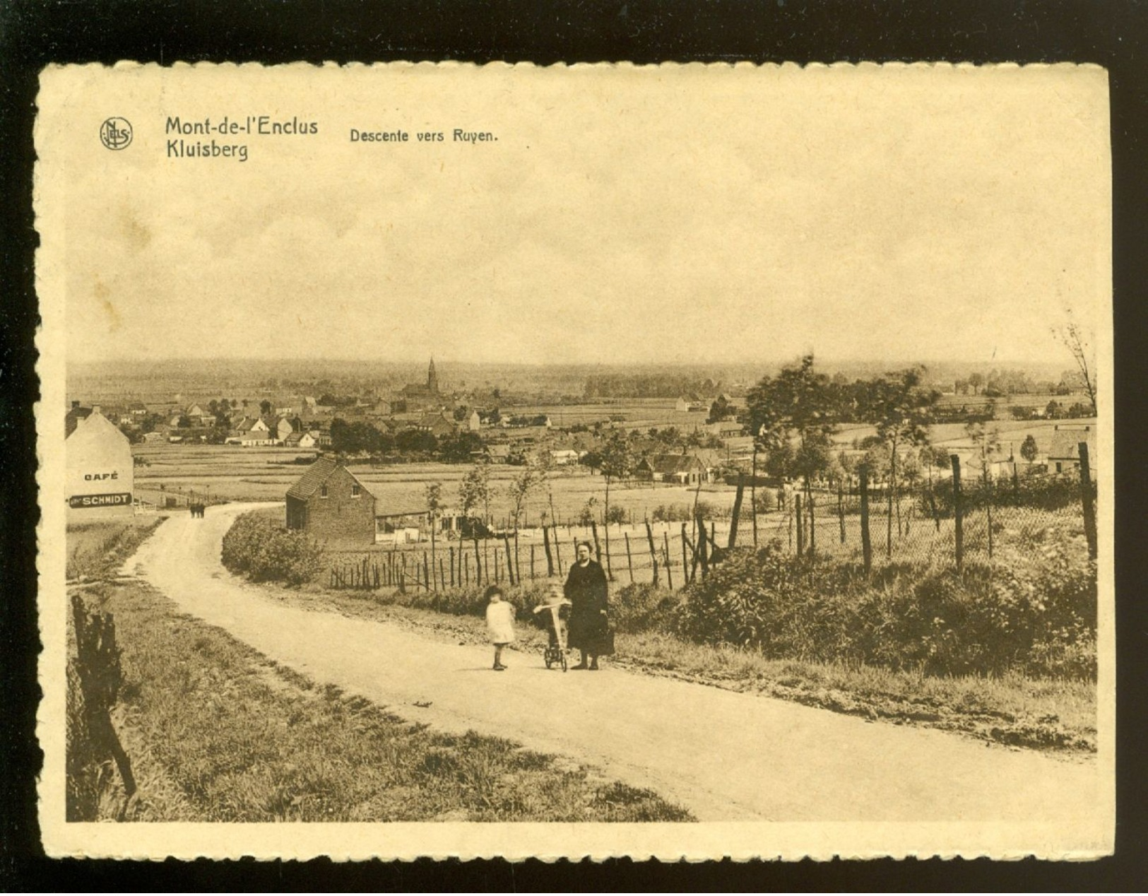 Orroir  Mont - De - L' Enclus   Kluisberg  Kluisbergen  Descente Vers Ruyen - Kluisbergen