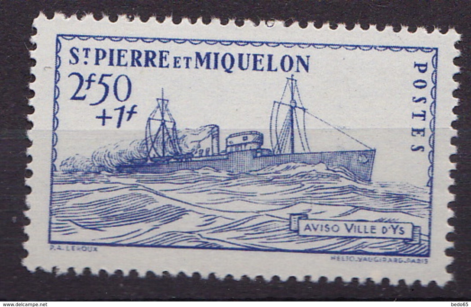 ST PIERRE ET MIQUELON  N° 207 / 208 / 209 NEUF** LUXE  SANS  CHARNIERE / MNH - Nuevos