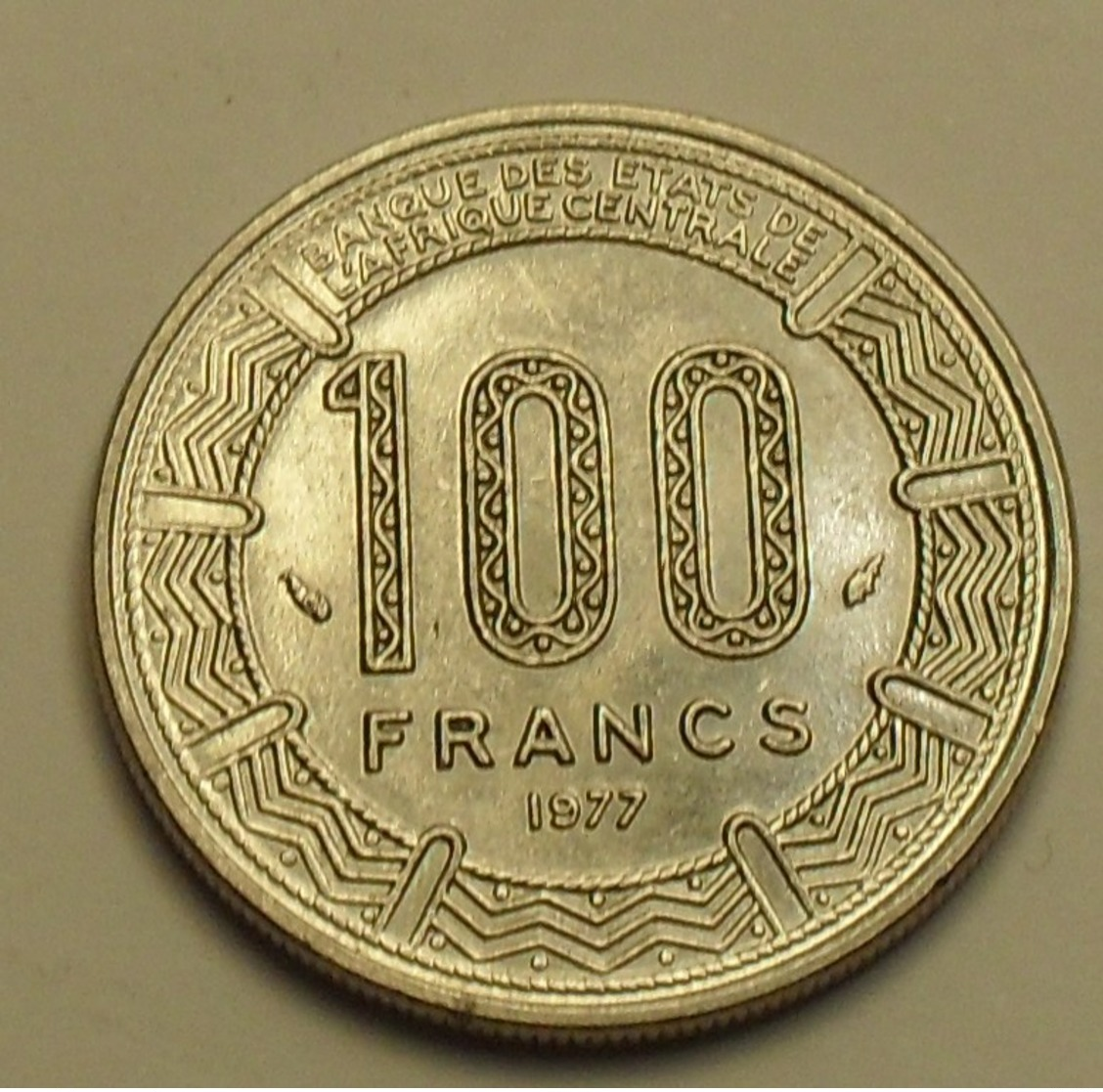 1977 - Gabon - 100 FRANCS - KM 13 - Gabon