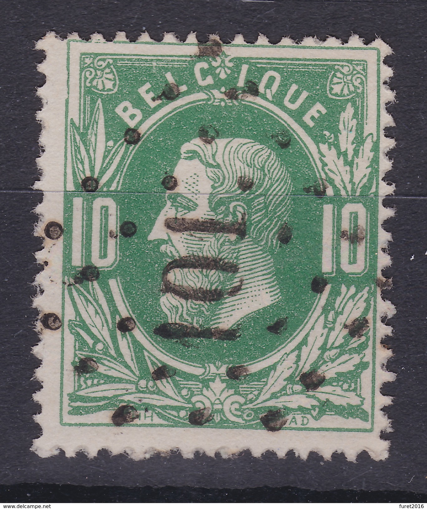 N° 30   LP 101 DOUR   Coba +5.00 - 1869-1883 Leopold II