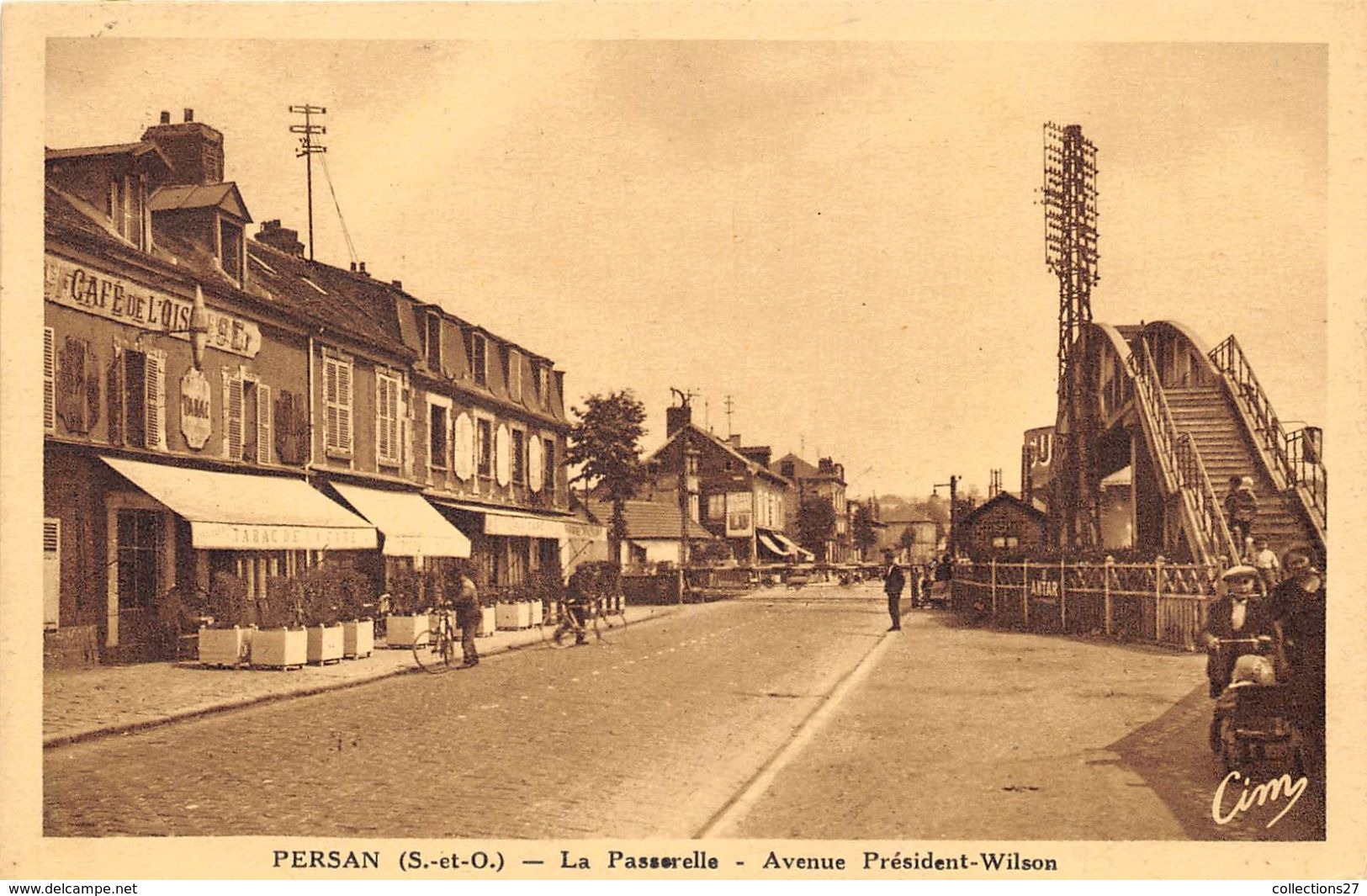 95-PERSAN- La Paserelle- Avenue President Wilson - Persan