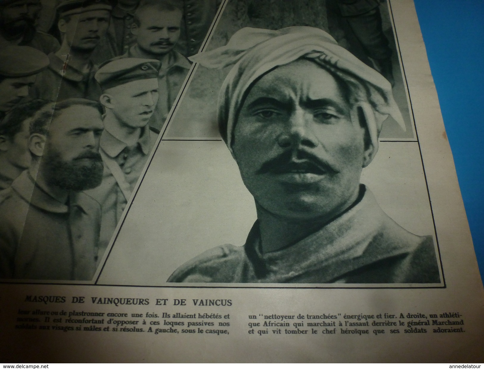 1915 J'AI VU: Les Soldats D'Afrique Du Colonel Marchand à La Victoire ; Les Vieilles Dans Les Ruines De Loos; Etc - Französisch