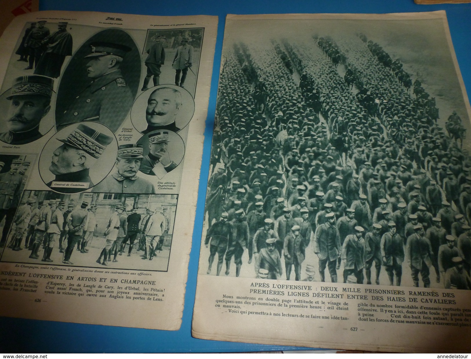 1915 J'AI VU: Les Soldats D'Afrique Du Colonel Marchand à La Victoire ; Les Vieilles Dans Les Ruines De Loos; Etc - French