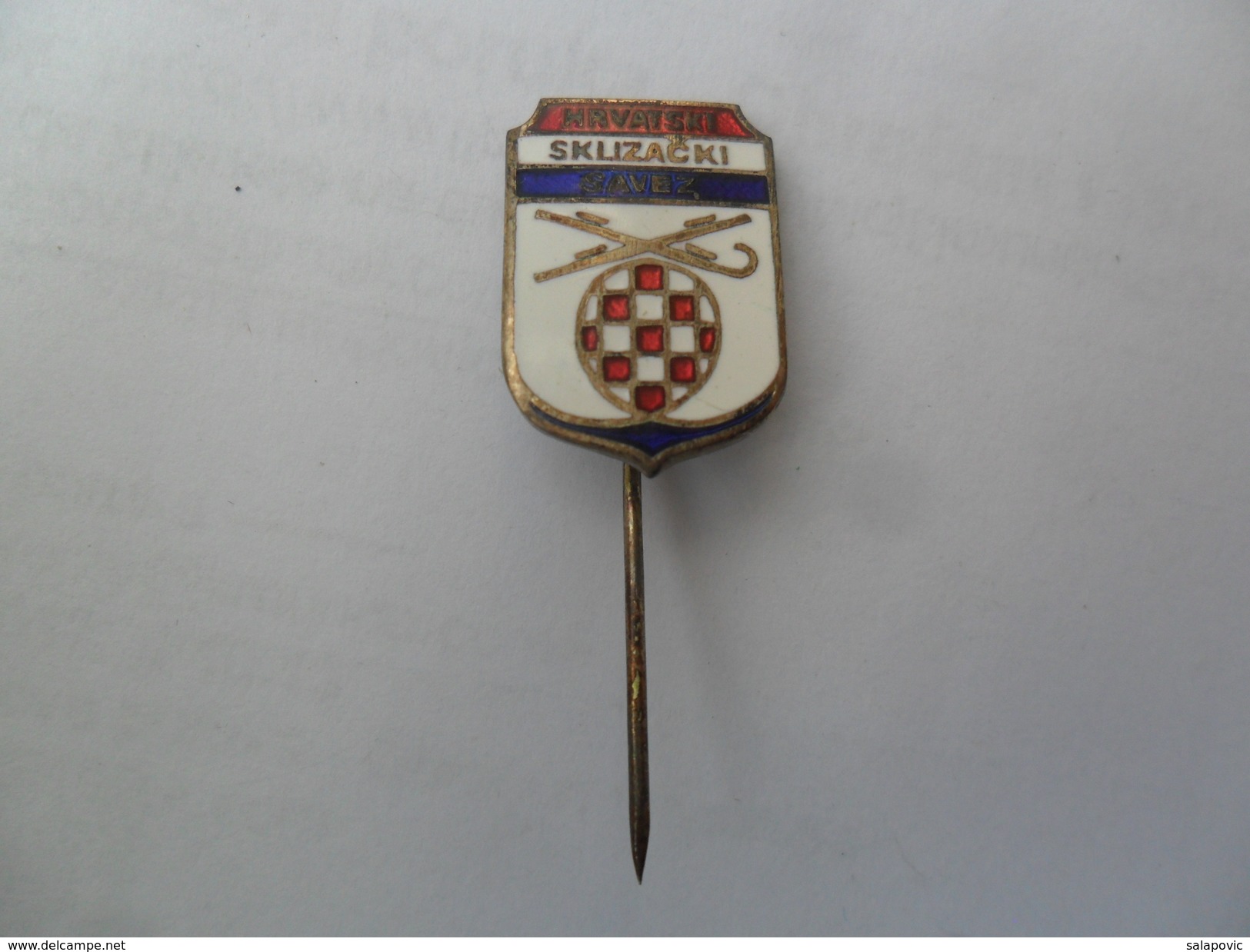 HRVATSKI KLIZA&#x10C;KI SAVEZ, Skating Federation Croatia PINS BADGES P2 - Pattinaggio Artistico