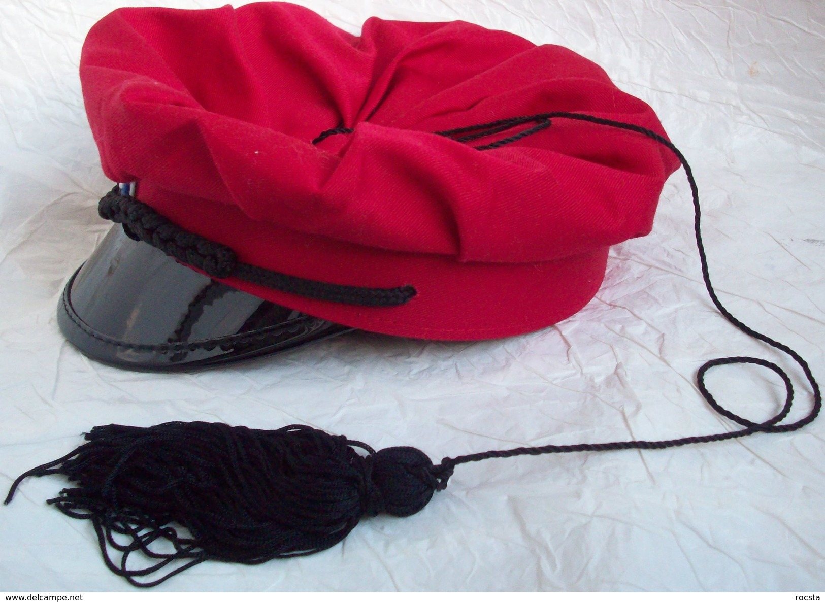 Norwegian Student Red Cap - Russelue Studenterlue (original) Russeservice - Not Used - 56 Size - Casques & Coiffures