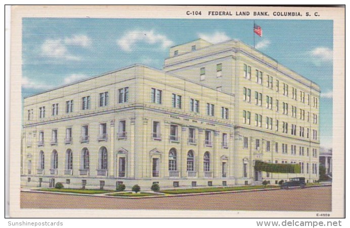 South Carolina Columbia The Federal Land Bank - Columbia