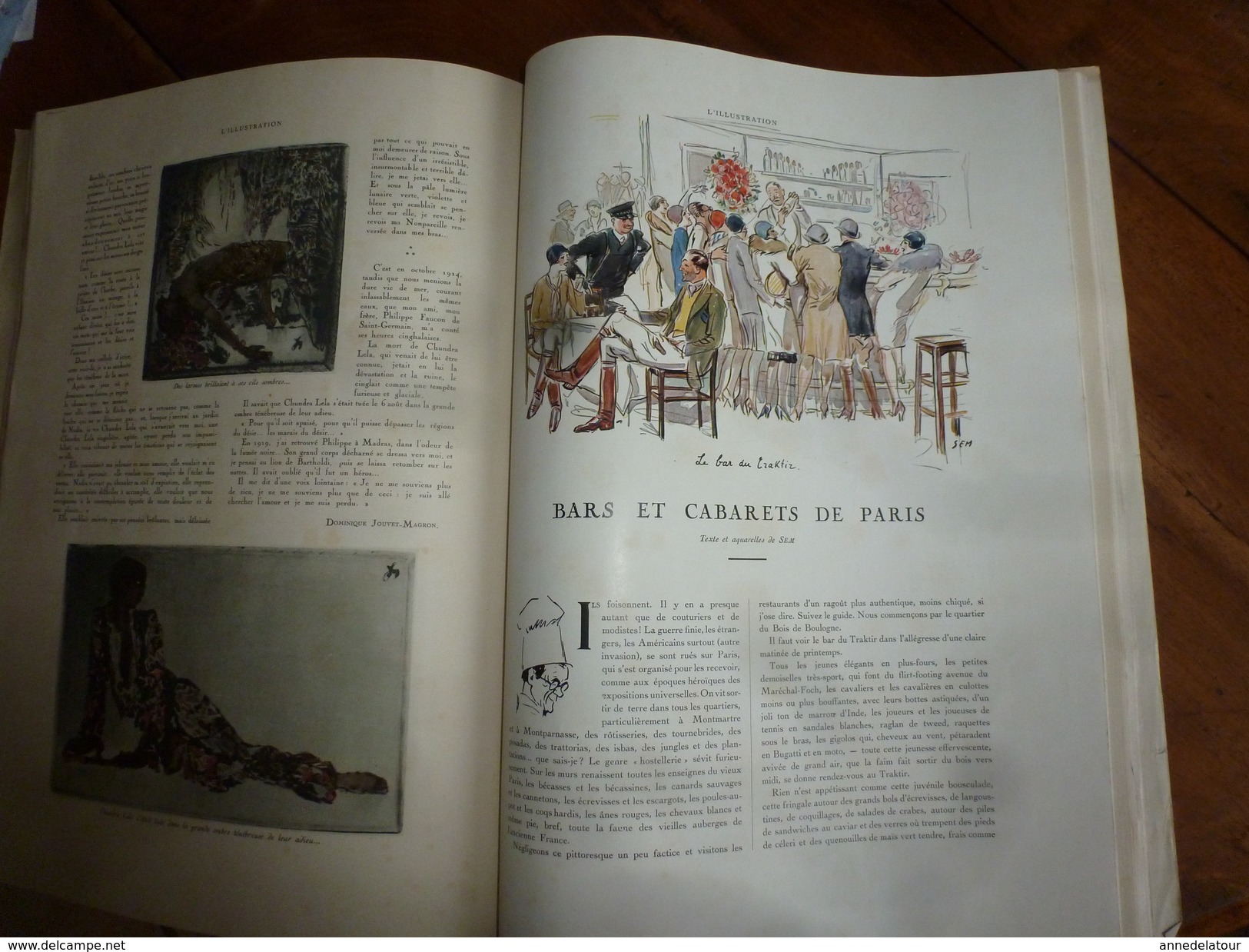 1929 L'ILLUSTRATION spécial NOËL:Pubs,dont coul. La vache qui rit;Les belles reliures;Estampes japon;Bars de Paris;etc