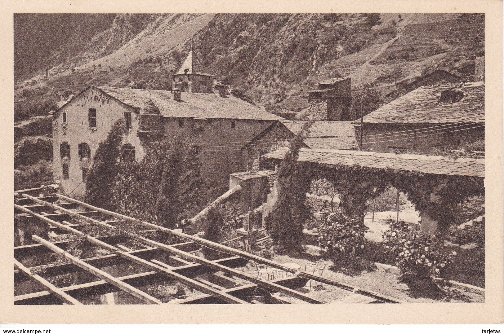 POSTAL DE ANDORRA DE LA CASA DE LA VALL  (MAGATZEMS ENCLAR) - Andorra