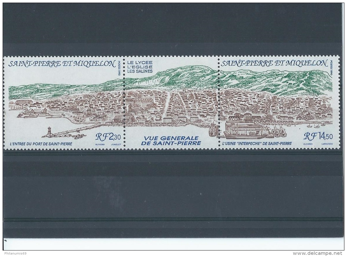 SPM 1990 - YT N° 530A NEUF SANS CHARNIERE ** (MNH) GOMME D'ORIGINE LUXE - Neufs