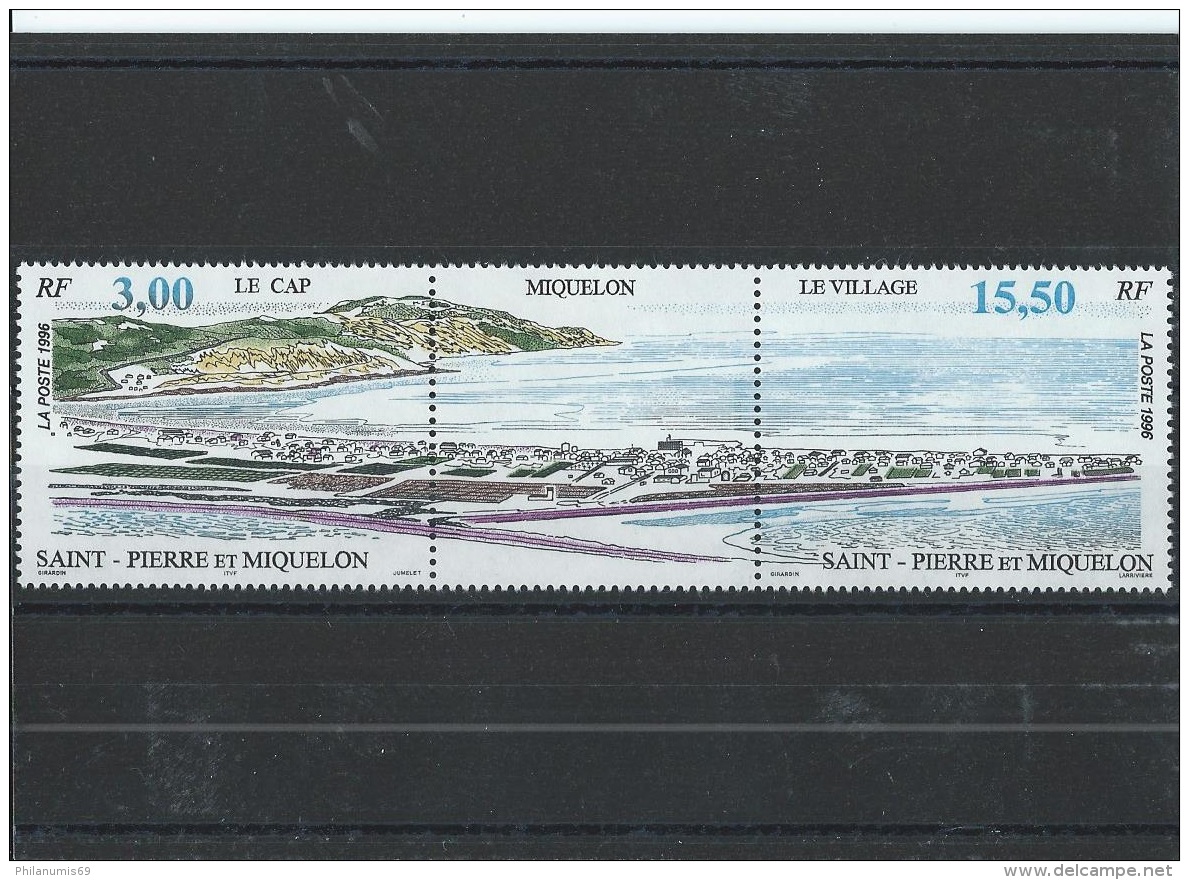 SPM 1996 - YT N° 640A NEUF SANS CHARNIERE ** (MNH) GOMME D'ORIGINE LUXE - Neufs