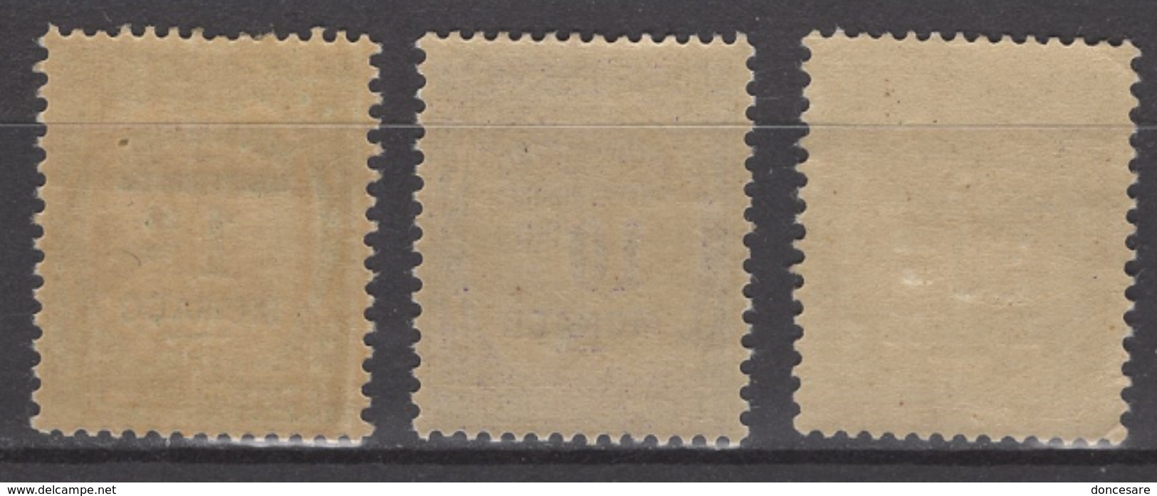 MONACO 1924 / 1932 LOT  N° 13 / 14 / 15 -  Timbres Taxe NEUFS**  /C2786 - Postage Due