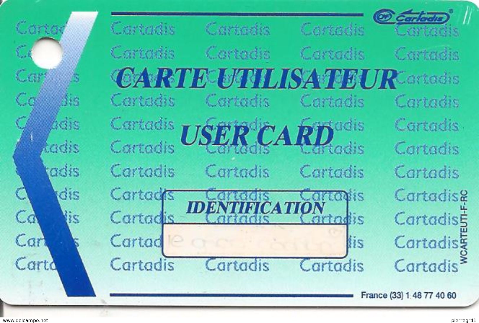 -CARTE-MAGNETIQUE-CARTADIS MONEO-TBE - Monéo