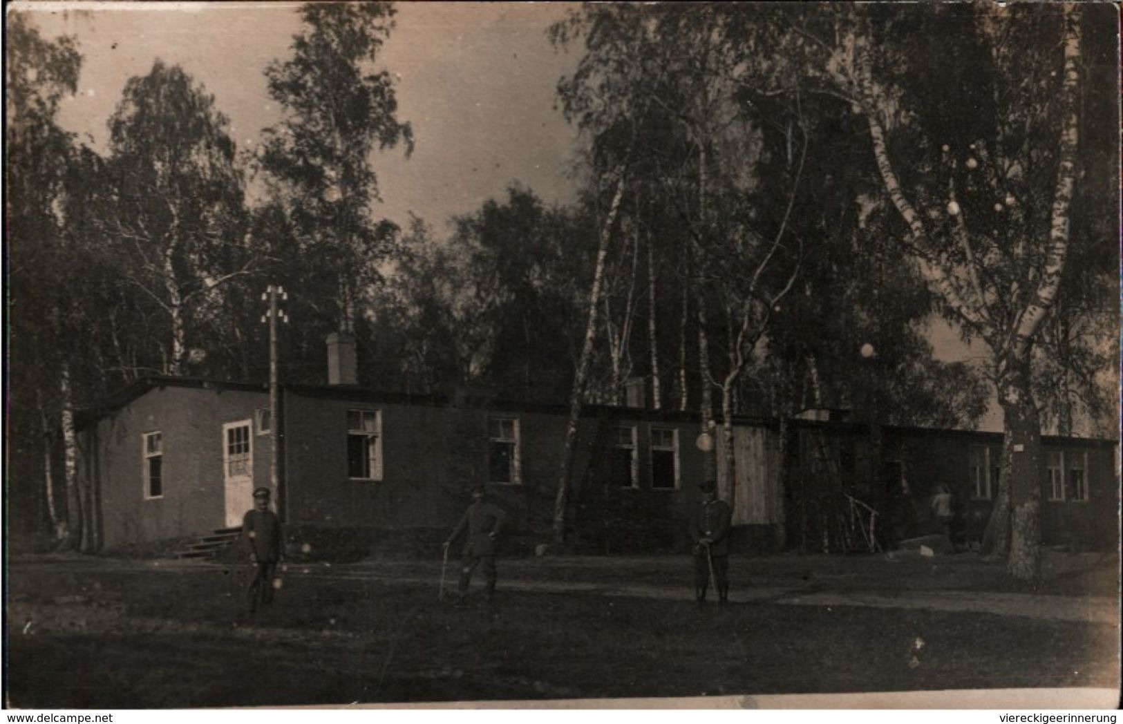 ! 2 Seltene Fotokarten, Photos Soldatenheim 1918 Polen Belorussische Grenze, Russia, Border, Echtfotos - Bielorussia