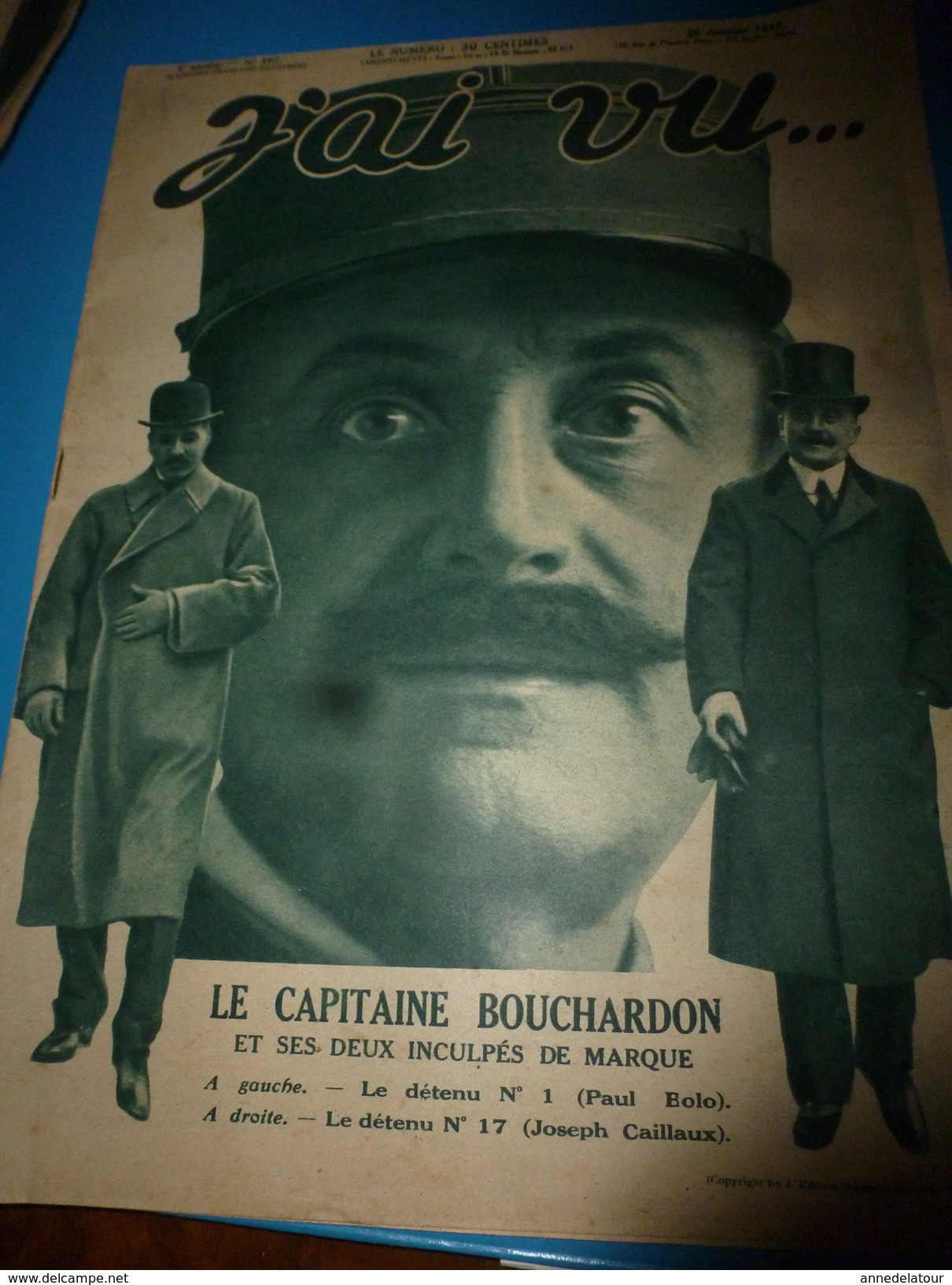 1918 J'AI VU: Camouflage Et Bombes; La Fin Du GOLIATH; Les Rapatriés Civils Arrivent à Evian; Perte Du PHOEBUS; Etc - French