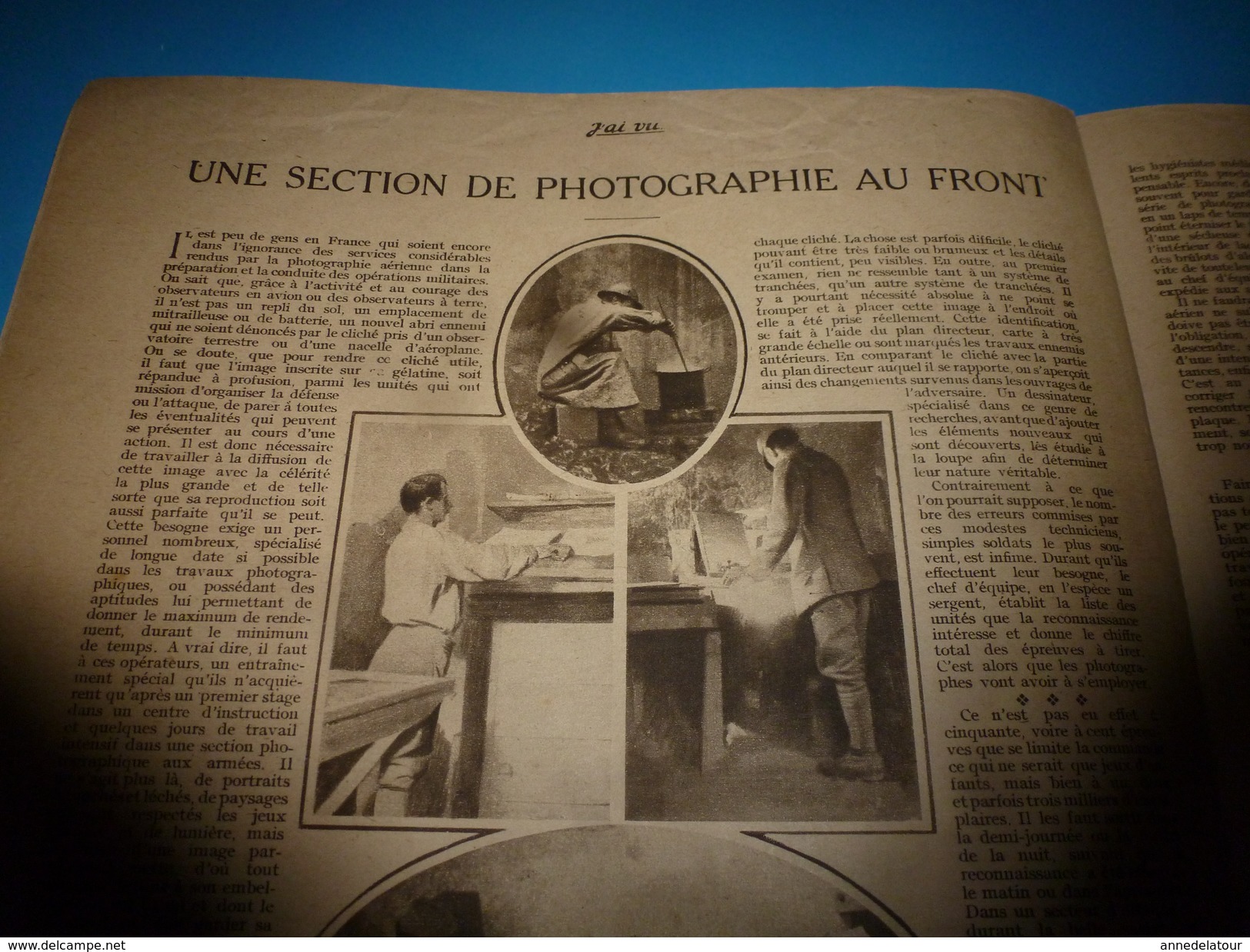 1918 J'AI VU:Le LEON GAMBETTA coule avec ses marins en chantant;Ecole Pupilles de la Marine à Brest;Reporter du front