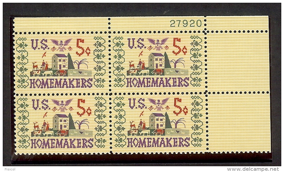 1972 - U.S. # 1464-1467 - Block Of 4 - Mint VF/NH - Unused Stamps