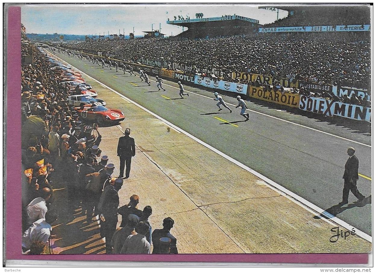 72.- LE MANS .- Circuit Des 24 Heures Du MANS .- Le Départ - Le Mans