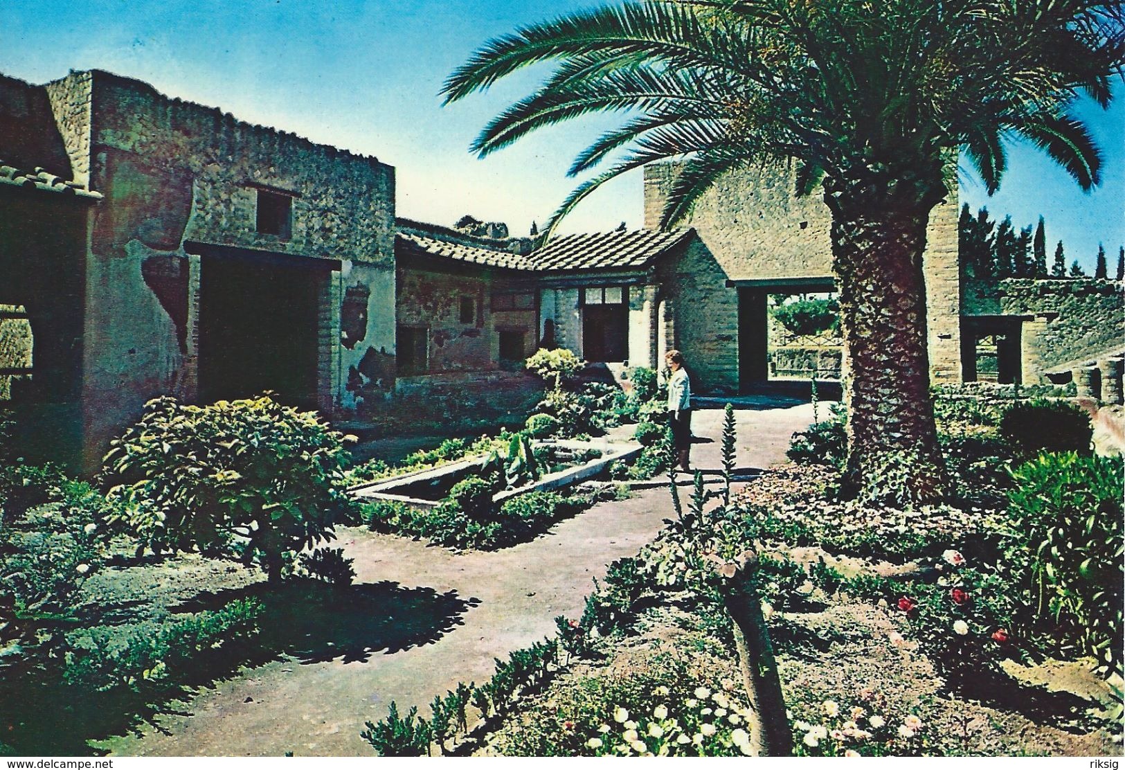 Ercolano - Hercolanum.  Casa Dell`atrio A Mosaico     Italy.  # 06724 - Ercolano