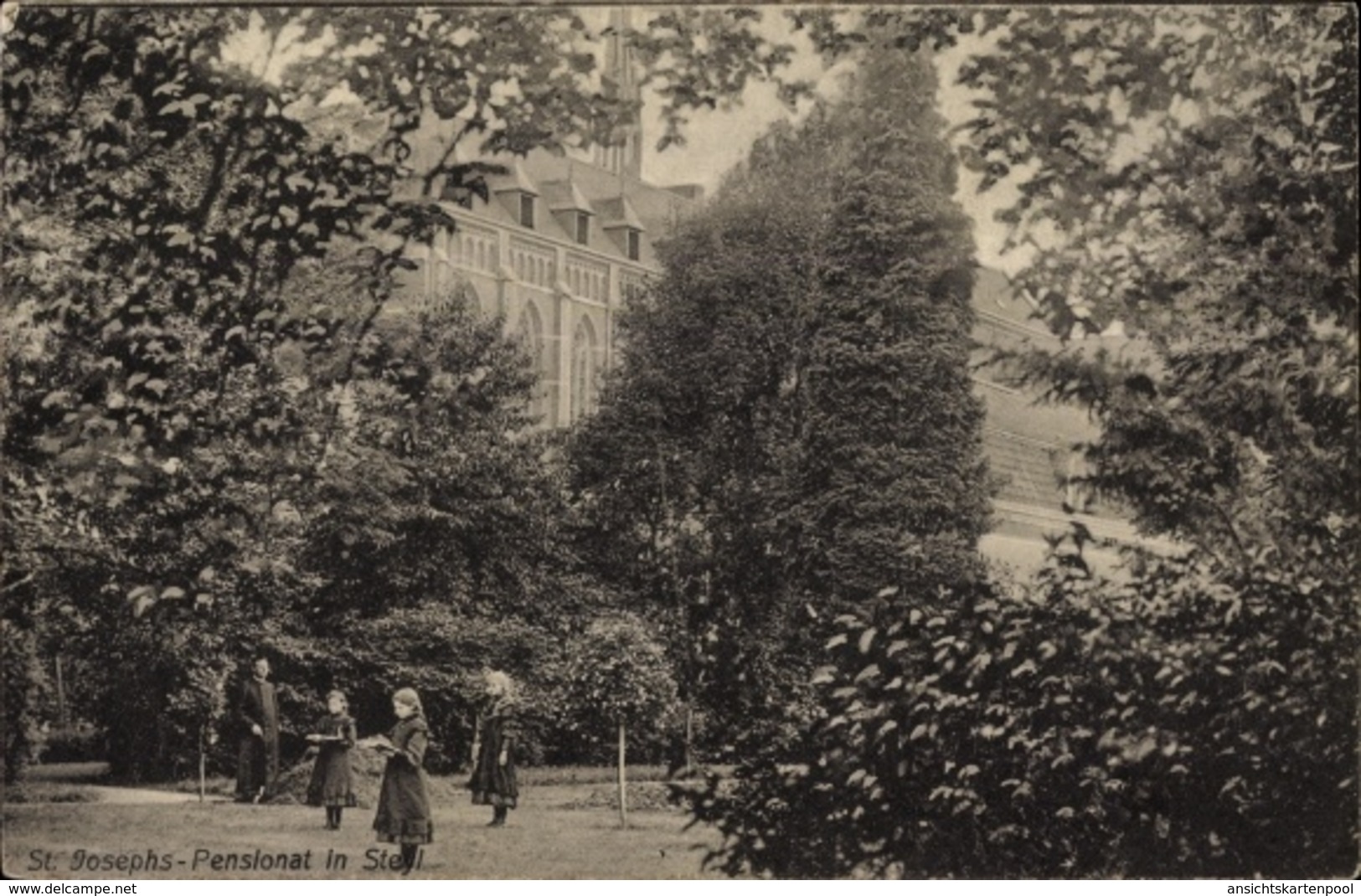 Cp Steyl Venlo Limburg Niederlande, Blick Auf Das St. Josephs Pensionat, Kinder - Sonstige & Ohne Zuordnung