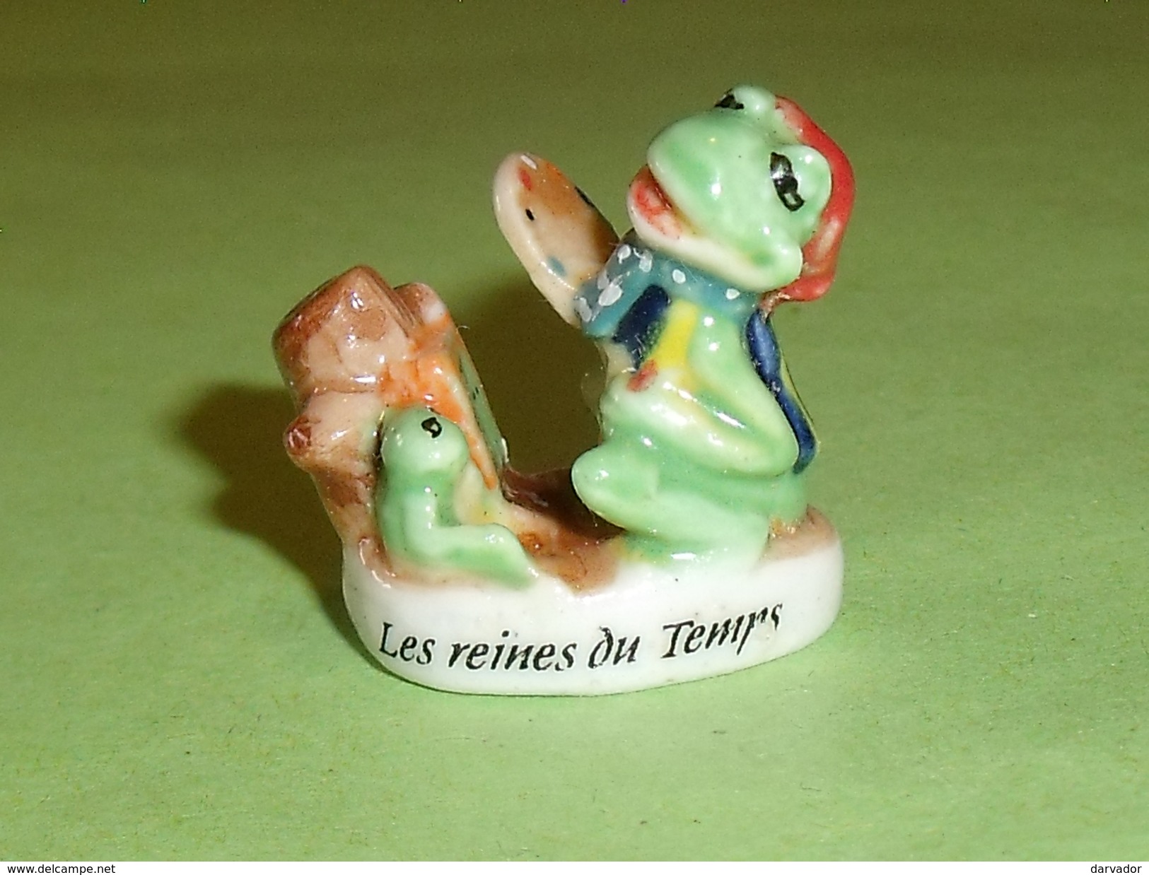 Fèves / Fève / Animaux : Grenouille , Les Reines Du Temps    T96 - Animaux