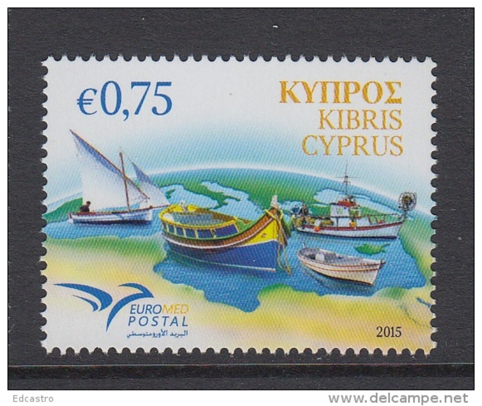 CYPRUS CHYPRE 2015 EUROMED BOATS - Nuevos