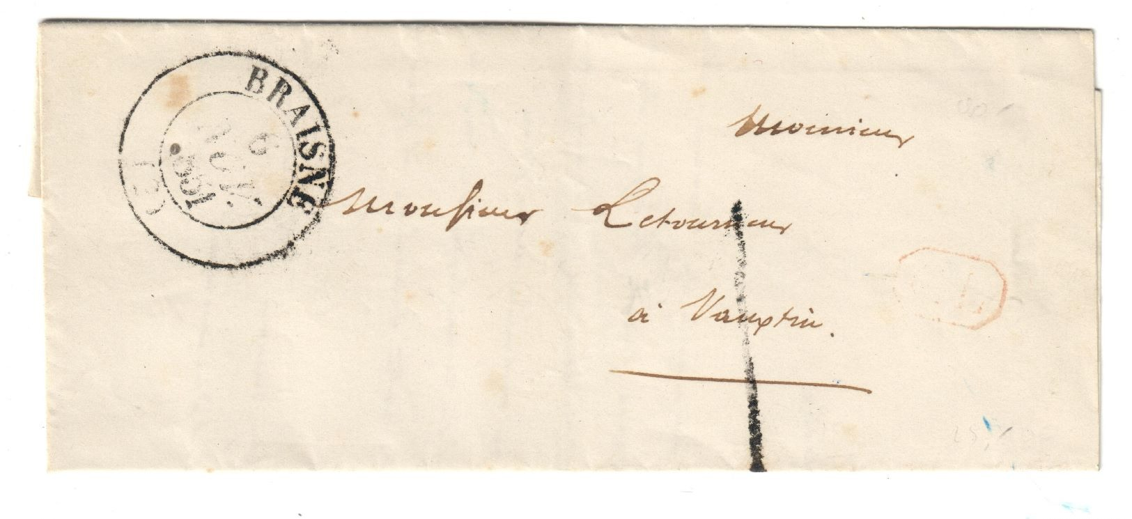01224 - Lettre Du 6 Novembre 1881 De Braisne (60) - 1849-1876: Classic Period