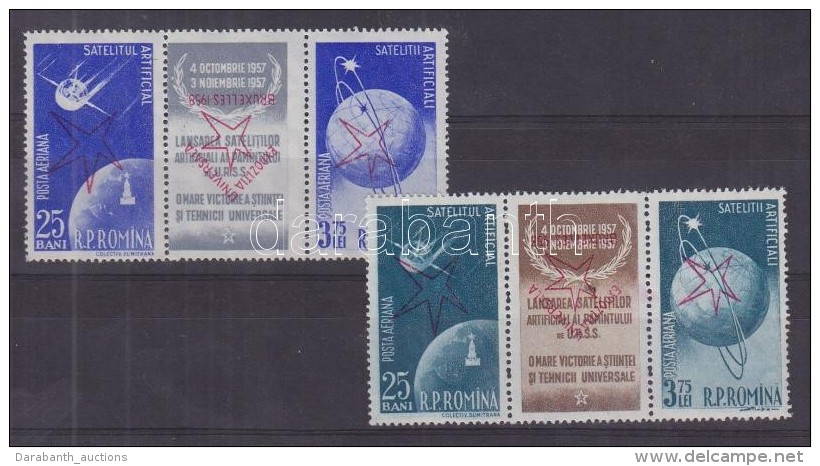 ** 1958 Br&uuml;sszeli Vil&aacute;gki&aacute;ll&iacute;t&aacute;s Mi 1717-1720 Ford&iacute;tott... - Other & Unclassified