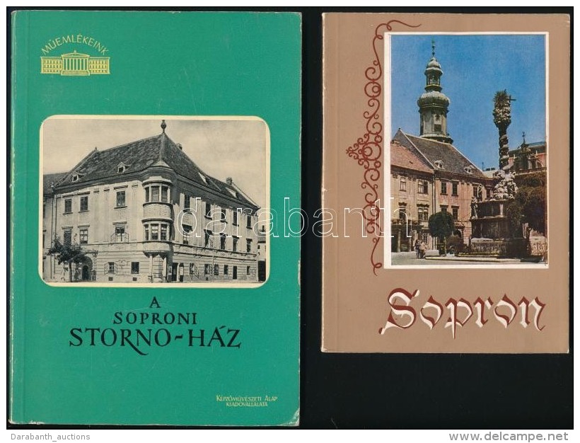 Vegyes Helyt&ouml;rt&eacute;neti T&eacute;tel, 2 Db: 
Dr. G&iacute;mes Endre: Sopron. (GyÅ‘r), 1972,... - Sin Clasificación