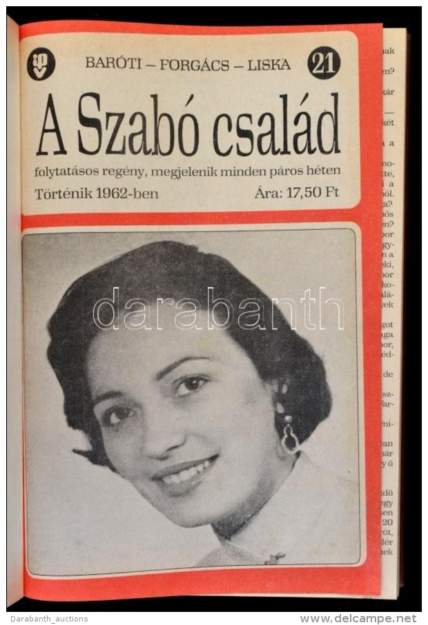 1961-1962 Bar&oacute;ti G&eacute;za, Forg&aacute;cs Istv&aacute;n, Liska D&eacute;nes: A Szab&oacute; Csal&aacute;d... - Sin Clasificación