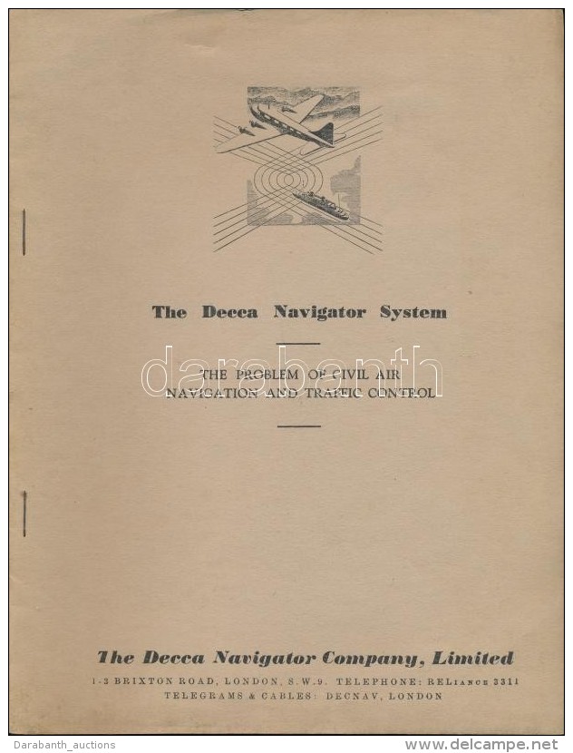 Cca 1960 The Decca Navigator System, 2 Nyomtatv&aacute;ny  / 2 Booklets And Guides - Sin Clasificación