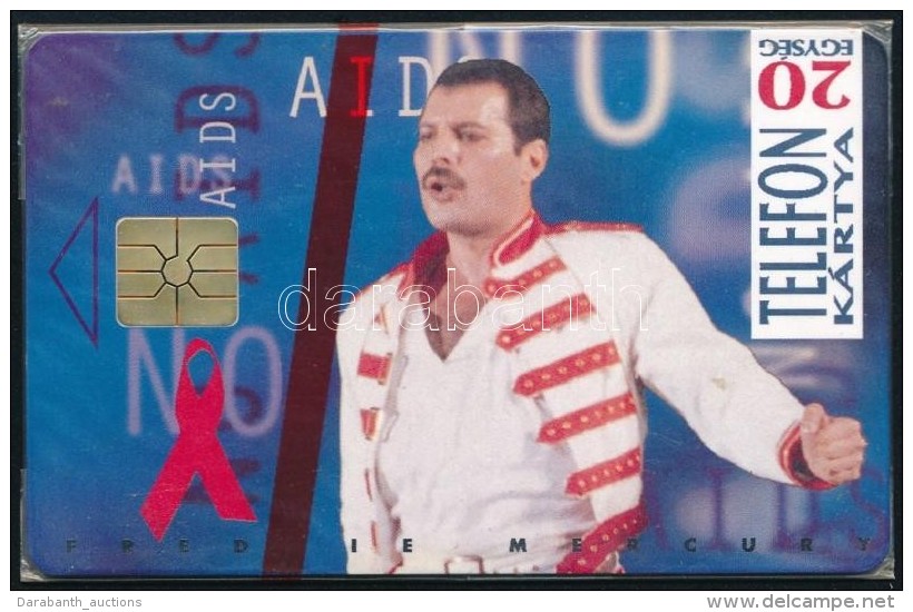 1995 Freddy Mercury, Aids. Haszn&aacute;latlan Telefonk&aacute;rtya, Bontatlan Csomagol&aacute;sban. Csak 4000 Pld! - Unclassified